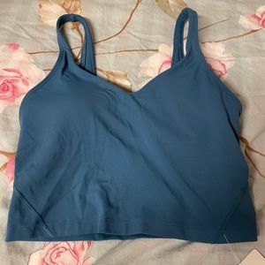 Lululemon align tank size 6 capture blue
